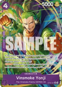 Vinsmoke Yonji - OP06-067  - R Alternate Art (PRB01)
