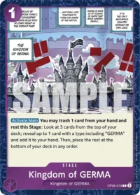 Kingdom of GERMA - OP06-079 - C  Textured Foil (PRB01)