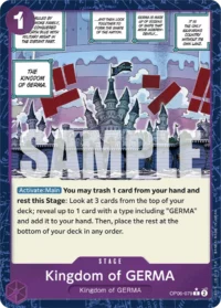 Kingdom of GERMA - OP06-079 - C Jolly Roger Foil (PRB01)