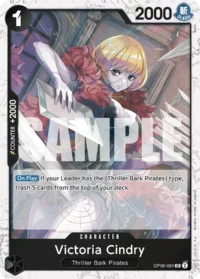 Victoria Cindry - OP06-091 - UC Jolly Roger Foil (PRB01)