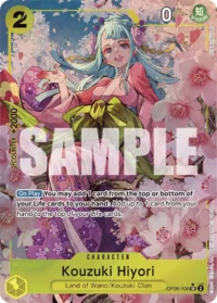 Kouzuki Hiyori - OP06-106 - SR Alternate Art (PRB01)