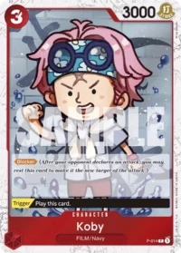 Koby - P-014 - P Jolly Roger Foil (PRB01)
