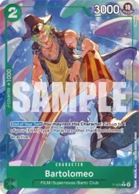 Bartolomeo - P-029 - P Full Art (PRB01)