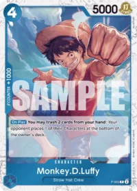 Monkey.D.Luffy - P-055 - P Jolly Roger Foil (PRB01)