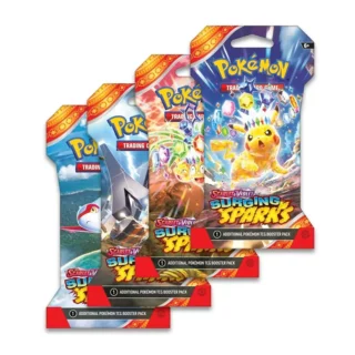 1x Sleeved Booster Surging Sparks - Inglés