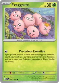 Exeggcute - 001/191 - Common Reverse Holo - Inglés