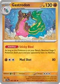 Gastrodon - 107/191 - Holo Rare - Inglés