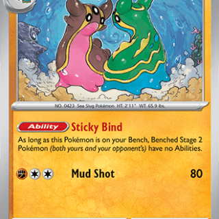 Gastrodon - 107/191 - Reverse Holo Rare - Inglés