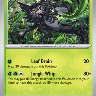 Zarude - 011/191 - Holo Rare - Inglés