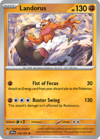 Landorus - 110/191 - Holo Rare - Inglés