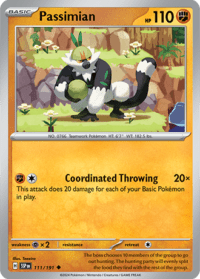 Passimian - 111/191 - Uncommon Reverse Holo - Inglés