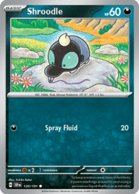 Shroodle - 120/191 - Common Reverse Holo - Inglés