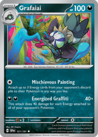 Grafaiai - 121/191 - Uncommon Reverse Holo - Inglés