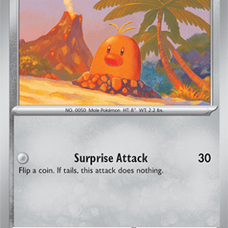 Alolan Diglett - 122/191 - Common - Inglés