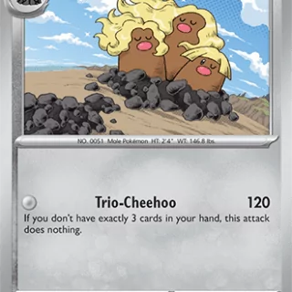 Alolan Dugtrio - 123/191 - Uncommon - Inglés