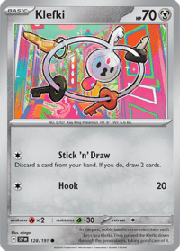 Klefki - 128/191 - Common Reverse Holo - Inglés