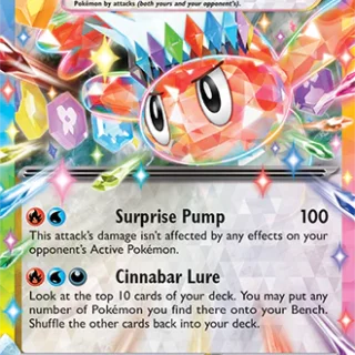 Tatsugiri ex - 142/191 - Ultra Rare - Inglés