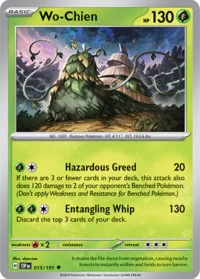 Wo-Chien - 015/191 - Uncommon Reverse Holo - Inglés