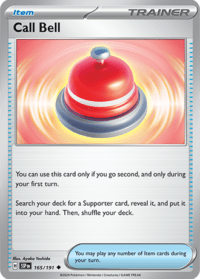 Call Bell - 165/191 - Uncommon Reverse Holo - Inglés