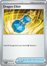Dragon Elixir - 172/191 - Uncommon Reverse Holo - Inglés