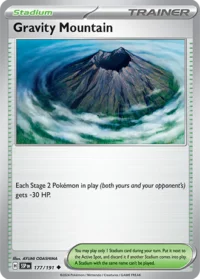 Gravity Mountain - 177/191 - Uncommon - Inglés