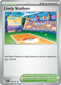 Lively Stadium - 180/191 - Uncommon Reverse Holo - Inglés