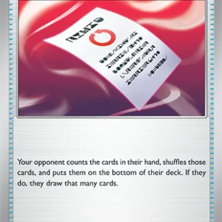 Meddling Memo - 181/191 - Uncommon - Inglés