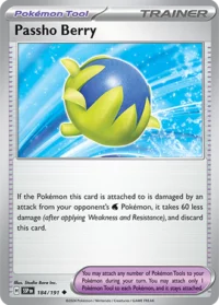 Passho Berry - 184/191 - Uncommon Reverse Holo - Inglés
