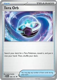 Tera Orb - 189/191 - Uncommon - Inglés