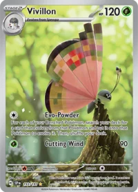 Vivillon - 193/191 - Illustration Rare - Inglés
