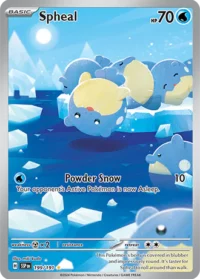 Spheal - 199/191 - Illustration Rare - Inglés