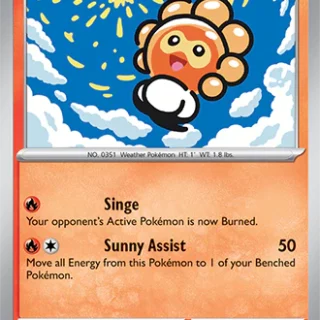 Castform Sunny Form - 020/191 - Common - Inglés