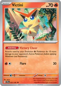 Victini - 021/191 - Uncommon Reverse Holo - Inglés