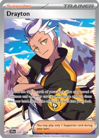 Drayton - 232/191 - Full Art Secret Rare - Inglés