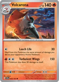 Volcarona - 025/191 - Common - Inglés