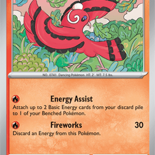 Oricorio - 026/191 - Common Reverse Holo - Inglés