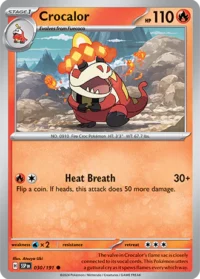 Crocalor - 030/191 - Common - Inglés