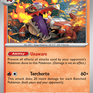 Skeledirge - 031/191 - Reverse Holo Rare - Inglés