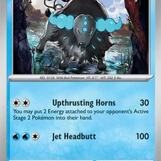 Paldean Tauros - 039/191 - Uncommon - Inglés