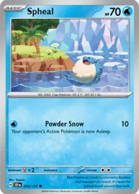 Spheal - 043/191 - Common - Inglés