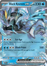 Black Kyurem ex - 048/191 - Ultra Rare - Inglés