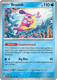 Bruxish - 049/191 - Uncommon Reverse Holo - Inglés