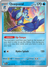Quaquaval - 052/191 - Uncommon Reverse Holo - Inglés