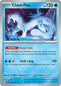 Chien-Pao - 056/191 - Holo Rare - Inglés