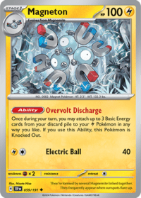 Magneton - 059/191 - Uncommon Reverse Holo - Inglés