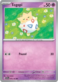 Togepi - 070/191 - Common Reverse Holo - Inglés