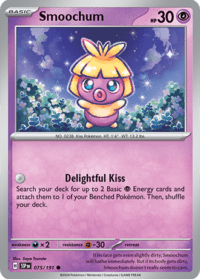 Smoochum - 075/191 - Common Reverse Holo - Inglés