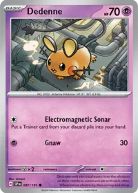 Dedenne - 087/191 - Common - Inglés