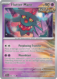 Flutter Mane - 096/191 - Uncommon Reverse Holo - Inglés