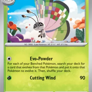 Vivillon - 007/191 - Uncommon Reverse Holo - Inglés